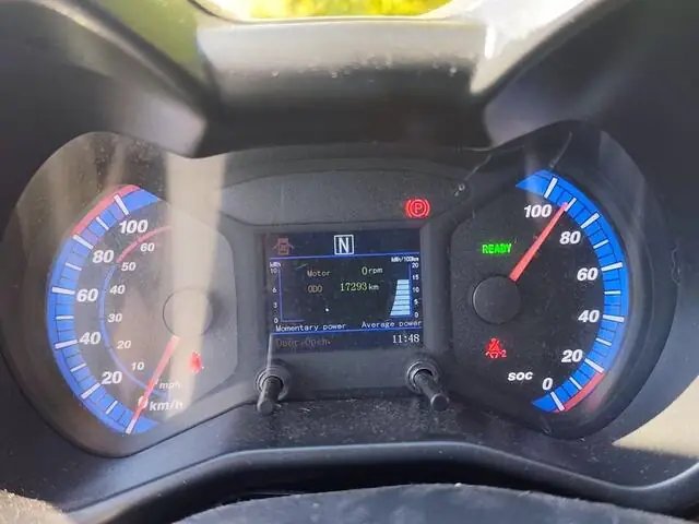 ZhiDou D1 instrument cluster